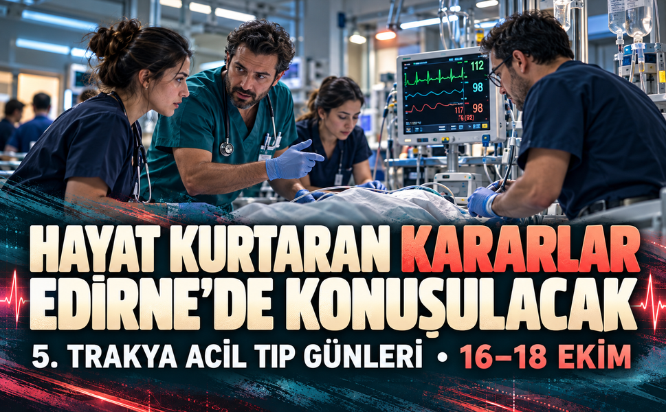Hayat kurtaran kararlar Edirne'de konuşulacak