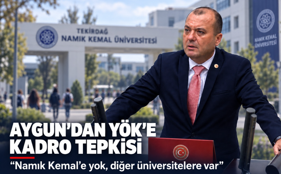 Aygun'dan YÖK'e kadro tepkisi