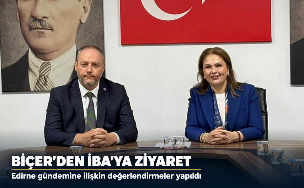 MHP İl Başkanı Biçer'den AK Parti'ye ziyaret: Edirne gündemi masaya yatırıldı