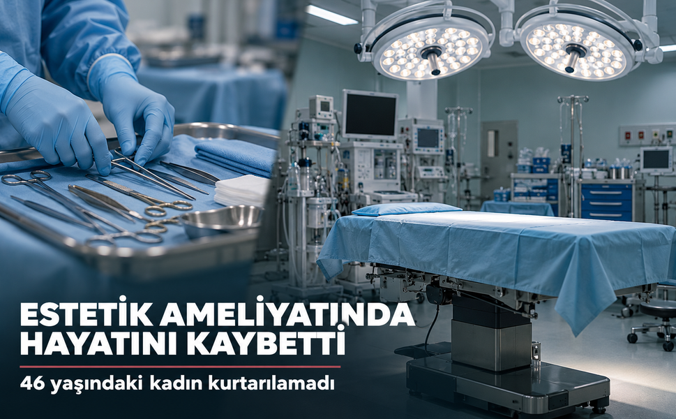 Estetik ameliyatı sırasında fenalaşan kadın hayatını kaybetti