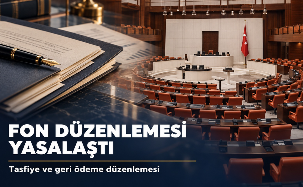 Fon Düzenlemelerini İçeren Kanun Teklifi Yasalaştı