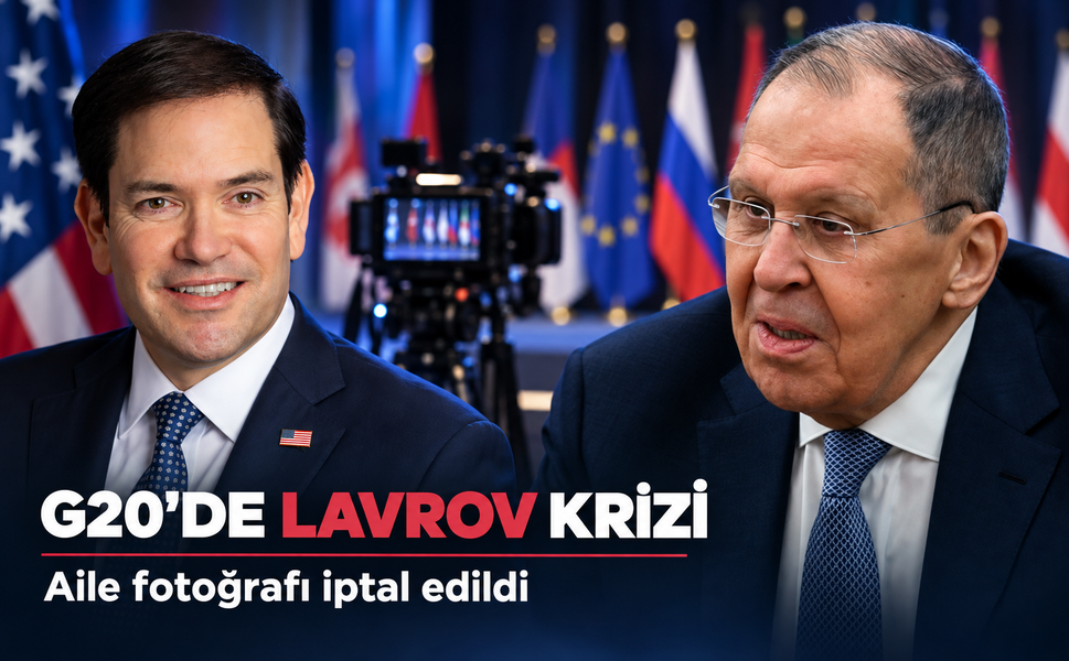 G20'de diplomatik gerilim: Lavrov krizi nedeniyle geleneksel aile fotoğrafı iptal edildi