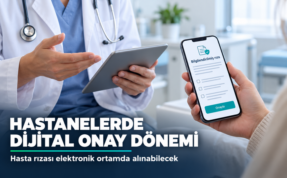 Hastanelerde yeni dönem bugün başladı: Onaylar cep telefonundan verilecek
