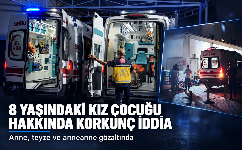 8 yaşındaki kız çocuğu hakkında korkunç iddia! Anne, teyze ve anneanne gözaltında