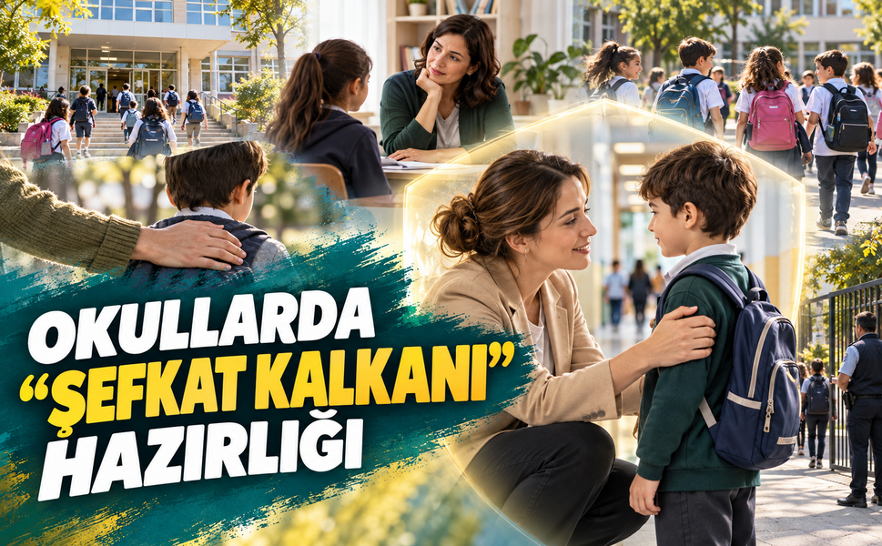 Okullarda risklere karşı “Şefkat Kalkanı” hazırlığı