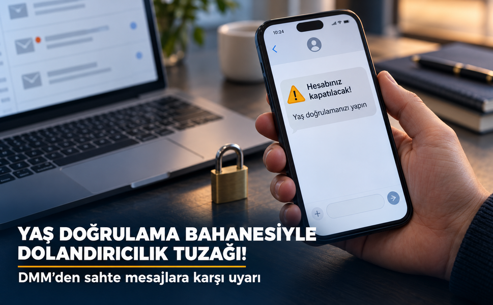 DMM'den "yaş doğrulama" tuzağına karşı uyarı: Doğrulama sadece e-Devlet'ten yapılacak