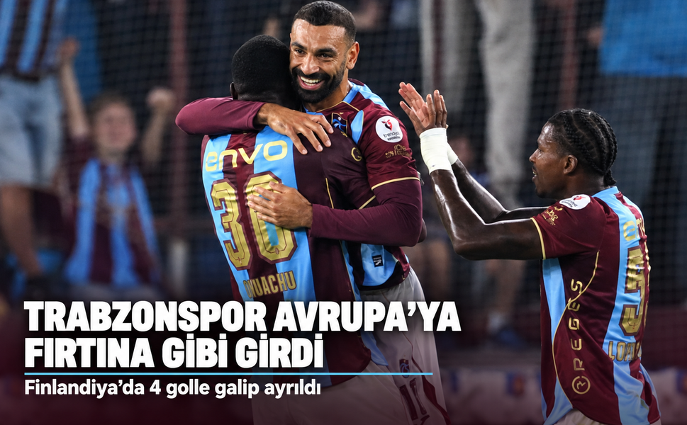 Trabzonspor Finlandiya'dan 3 puanla dönüyor: KuPS Kuopio karşısında 4-2'lik zafer