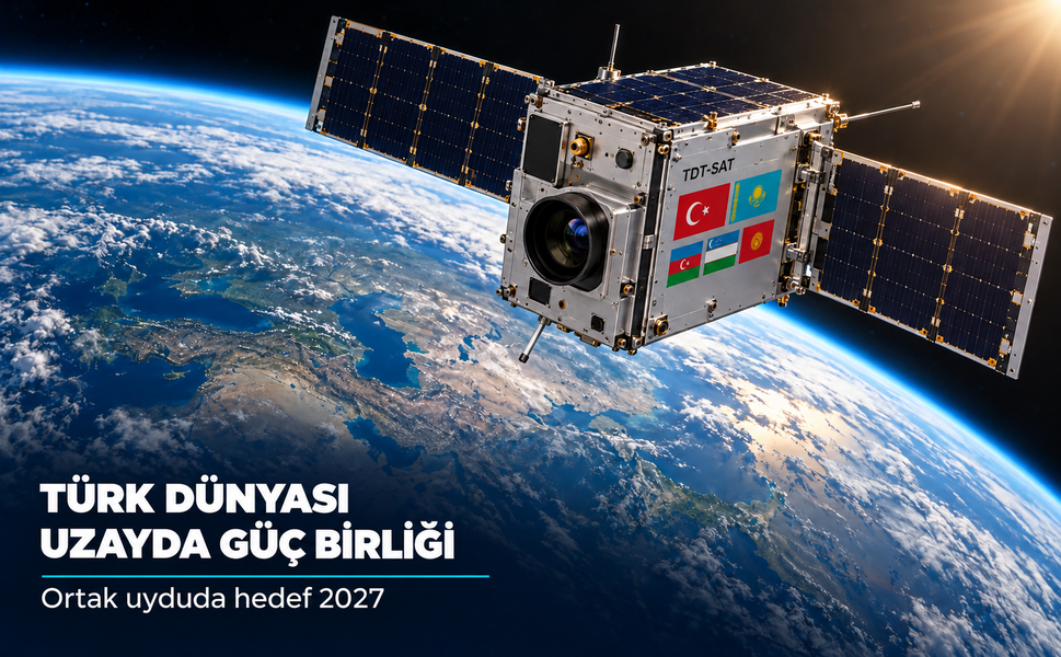 Türk dünyası uzayda güç birliği yapıyor: Ortak uydu 2027'de Baykonur'dan fırlatılacak