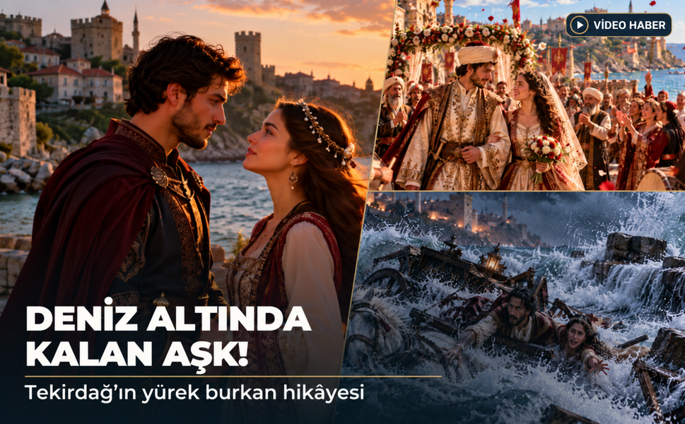 Tekirdağ'ın yürek burkan hikayesi: Deniz altında kalan aşk!