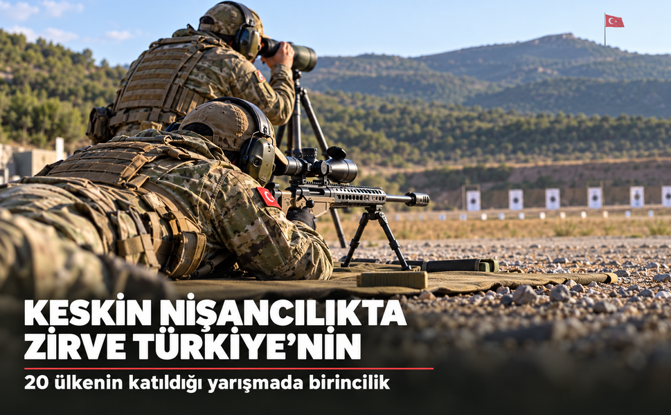 Türk Keskin Nişancılar Dünyaya Damga Vurdu: Türkiye BORAN'da Kürsüyü Kapattı
