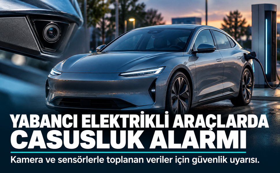 Yabancı elektrikli araçlarda casusluk alarmı: "Kontrolü bizde değil!"