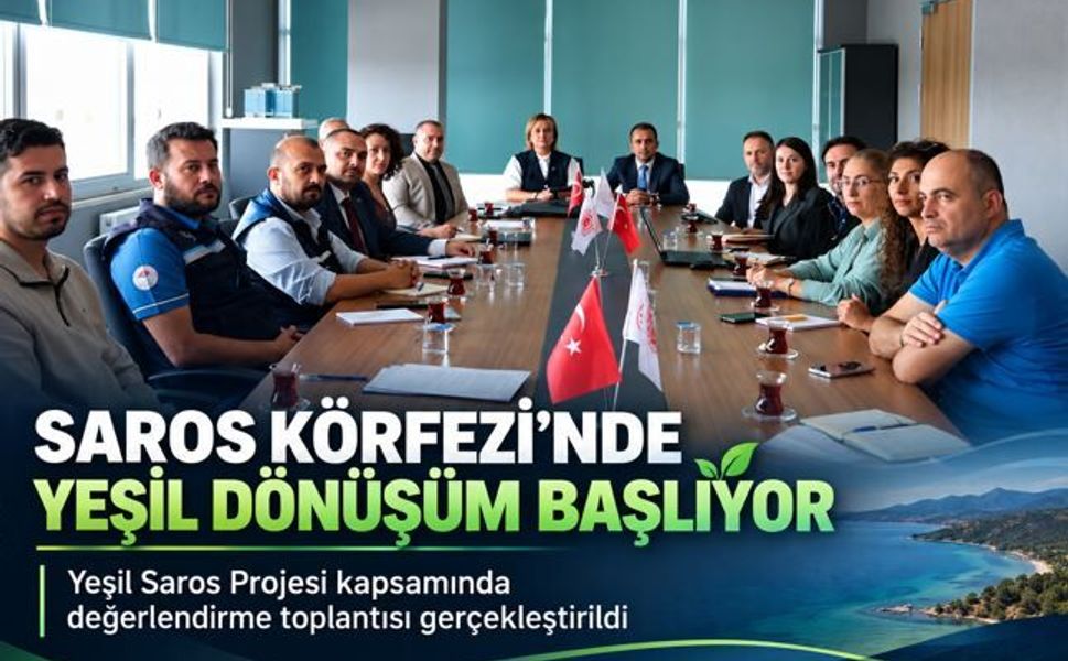 Saros Körfezi’nde yeşil dönüşüm başlıyor