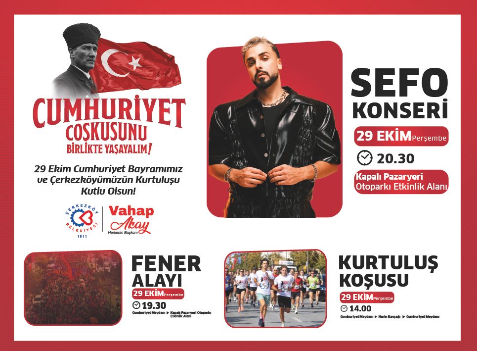 Cumhuriyet Bayrami Tanitim Ilani
