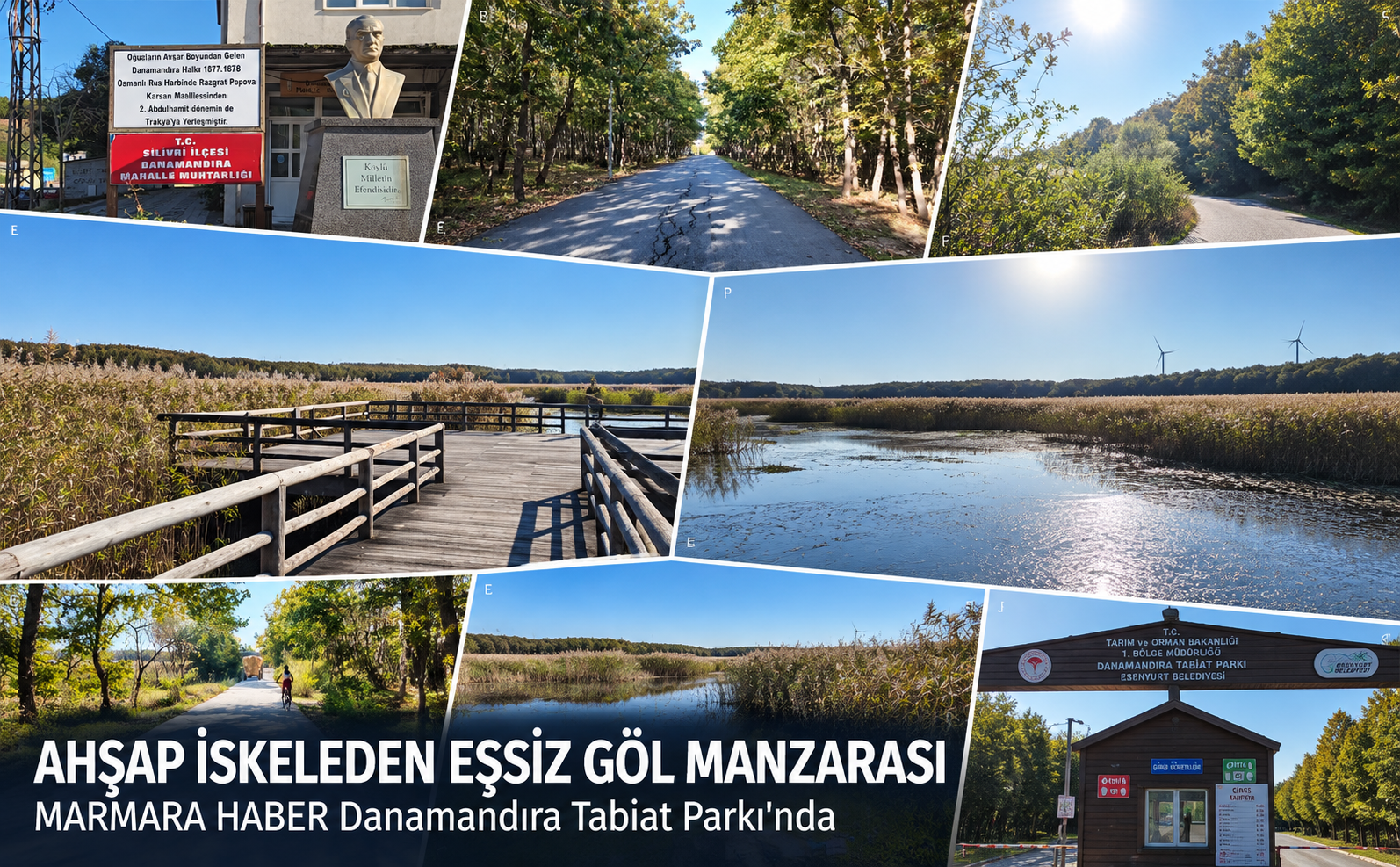 Eşsiz Göl Manzarası Danamandıra