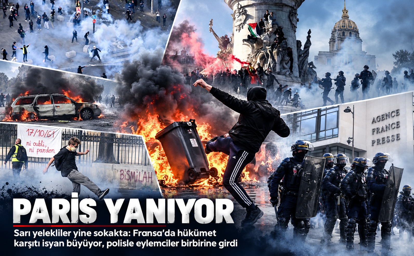Paris Yanıyor