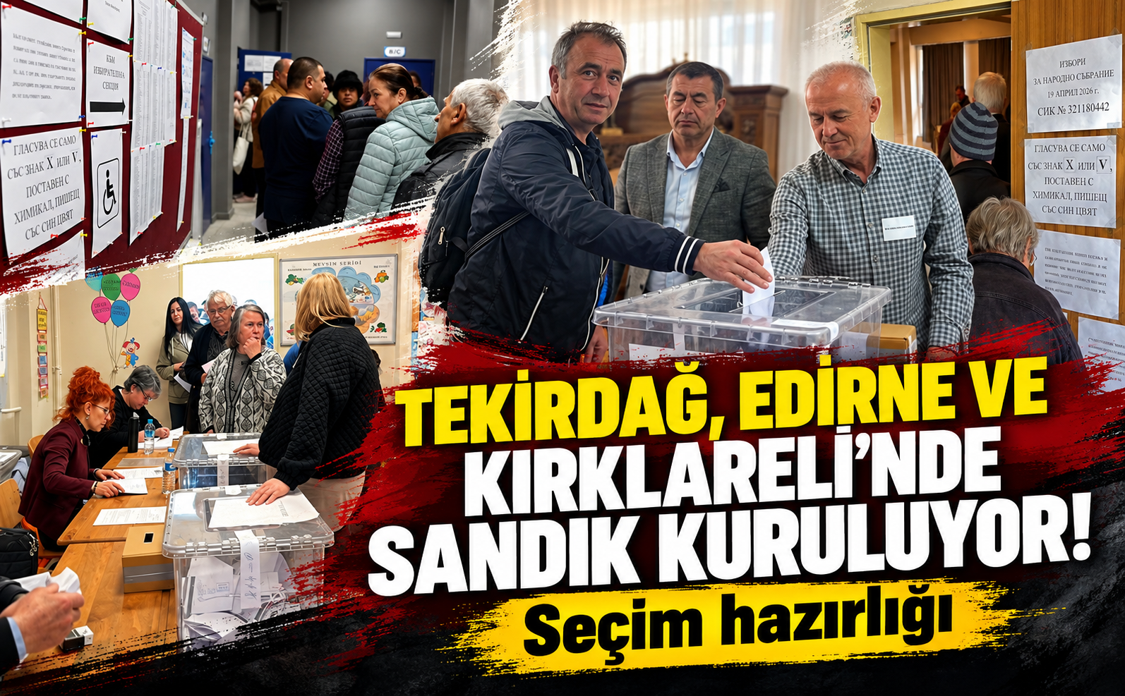 Sandık Kuruluyor