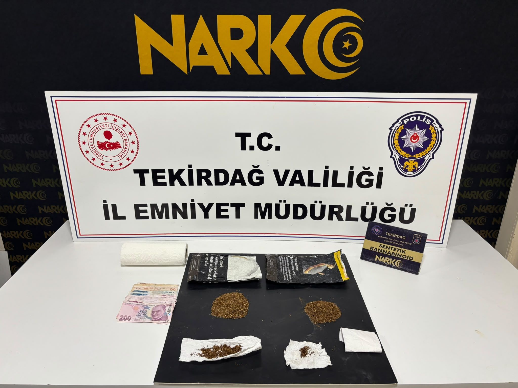 Tekirdağ'da zehir tacirlerine darbe! 11 ilçede yapılan operasyonlarda 229 gözaltı, 45 tutuklama